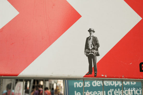 Paris en sticker