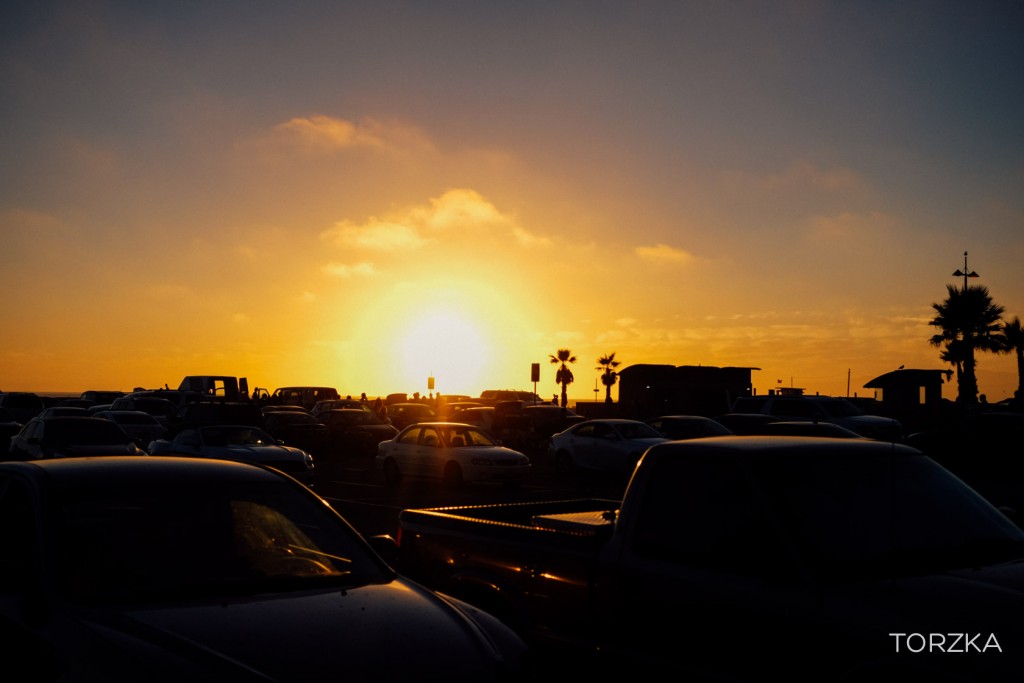 Sunset at Venice Beach